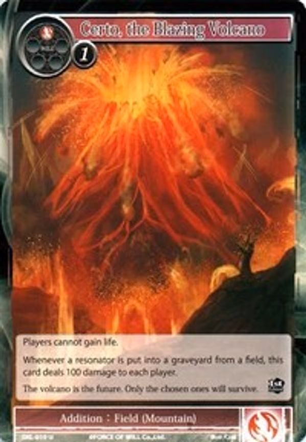 Certo, the Blazing Volcano