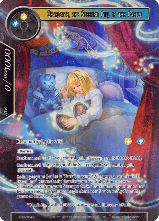 Charlotte, the Sleeping Girl in the Castle - Rare (AO3-064)