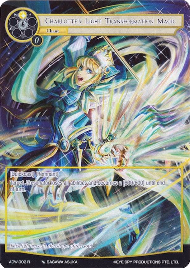 Charlotte's Light Transformation Magic - Rare (ADW-002)