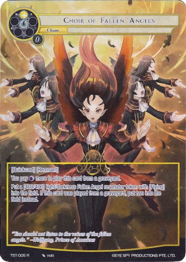 Choir of Fallen Angels - Rare (TST-005)