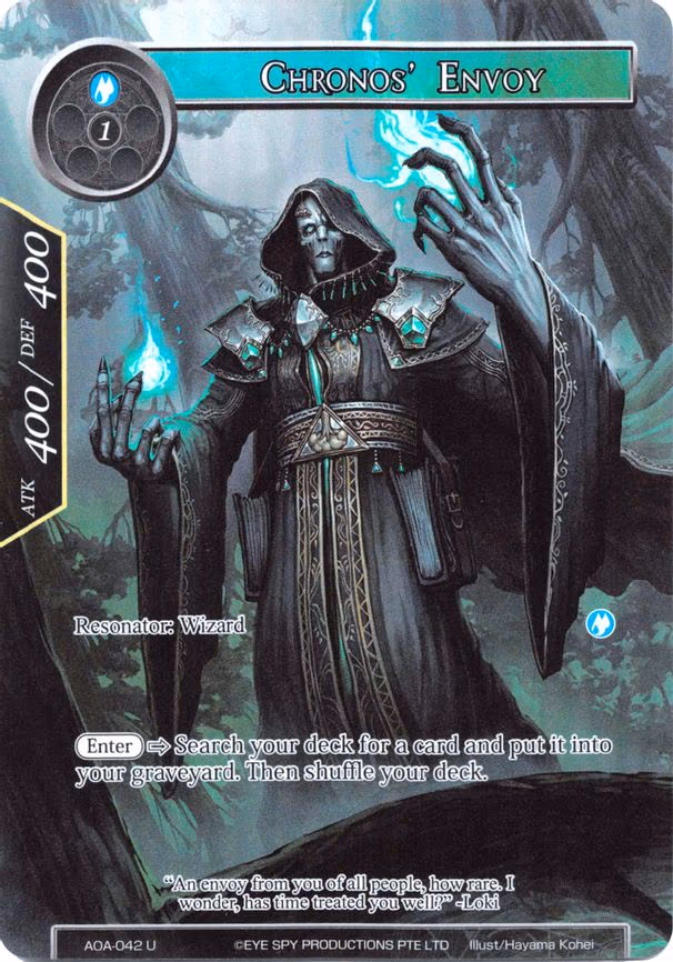 Chronos' Envoy - Uncommon (AOA-042)