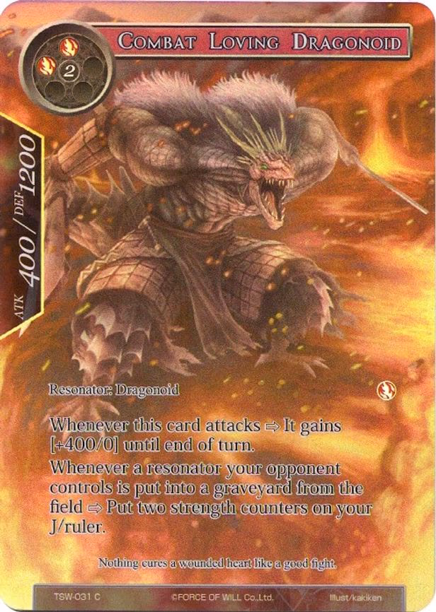 Combat Loving Dragonoid