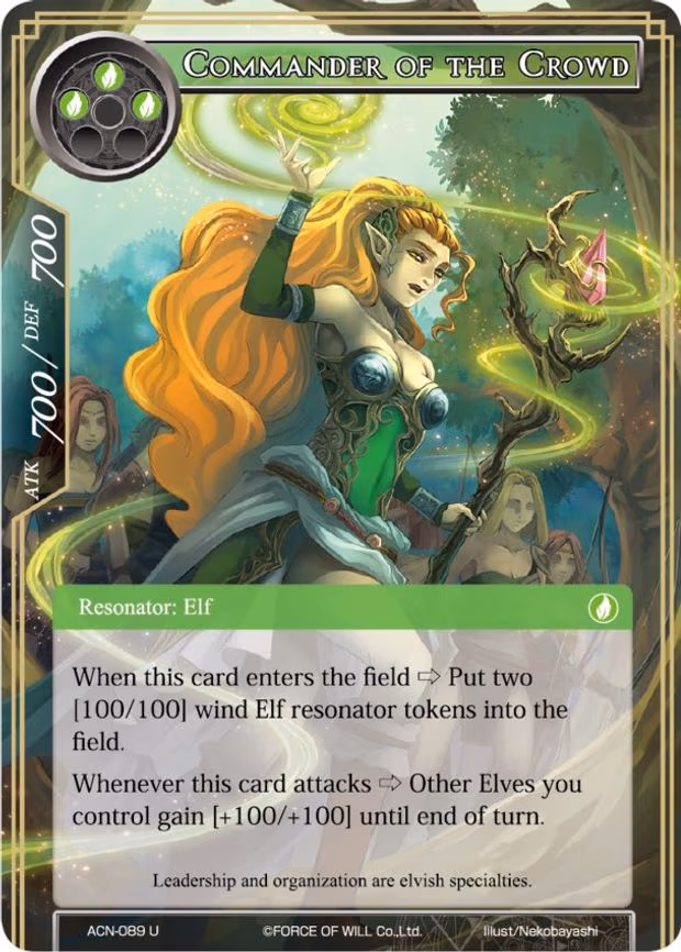 Commander of the Crowd - Uncommon (ACN-089)