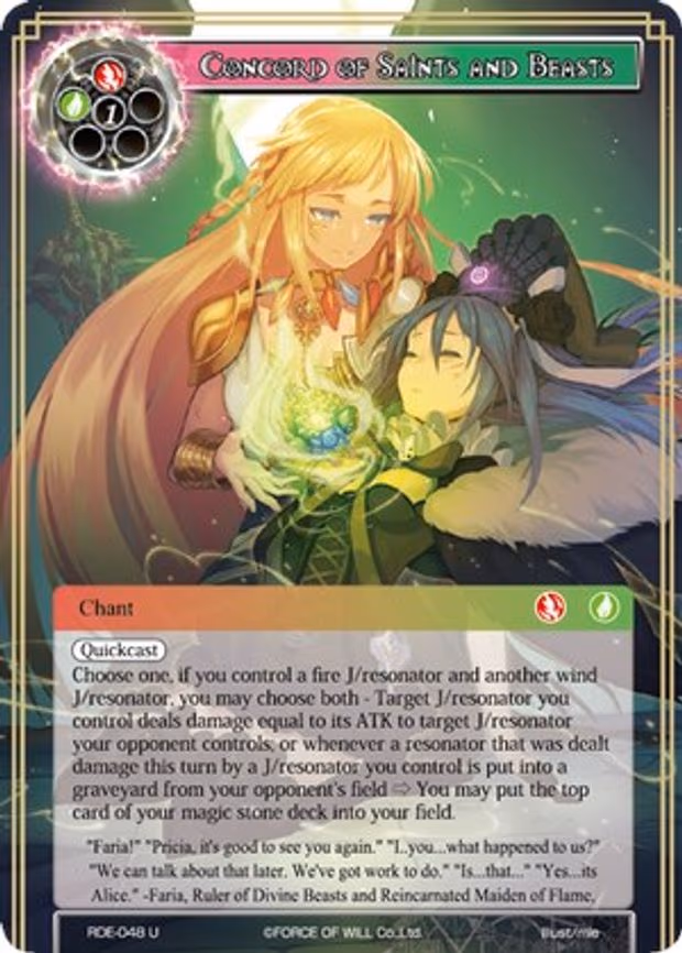 Concord of Saints and Beasts
