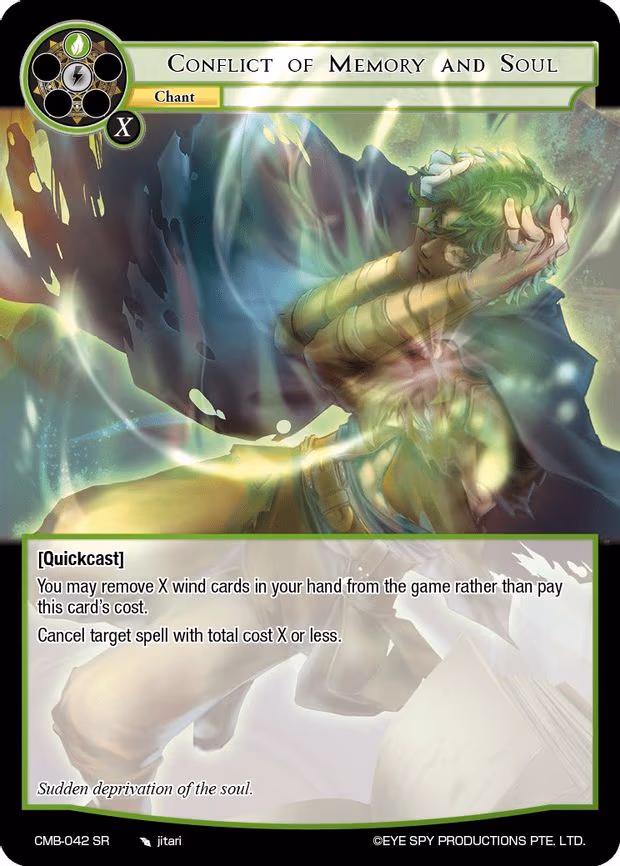 Conflict of Memory and Soul - Super Rare (CMB-042 SR)