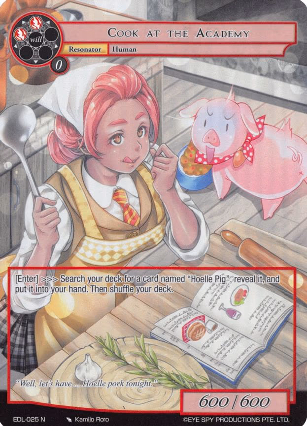Cook at the Academy - Normal (EDL-025)