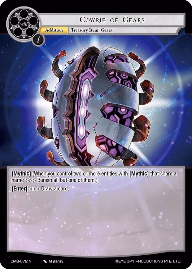 Cowrie of Gears - Normal (CMB-072 N)