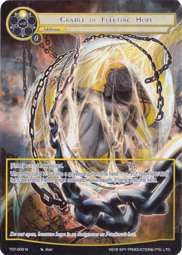 Cradle of Fleeting Hope - Normal (TST-006)