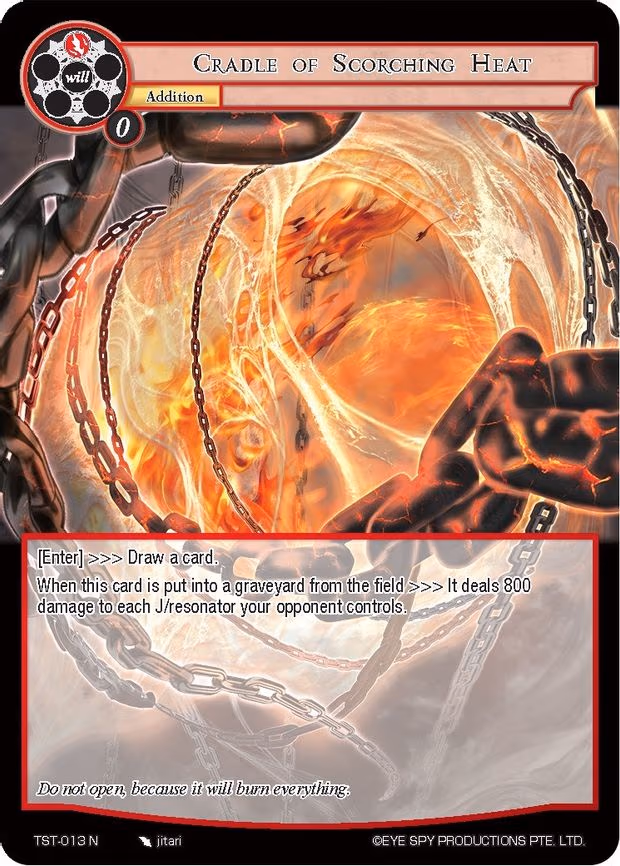 Cradle of Scorching Heat - Normal (TST-013)