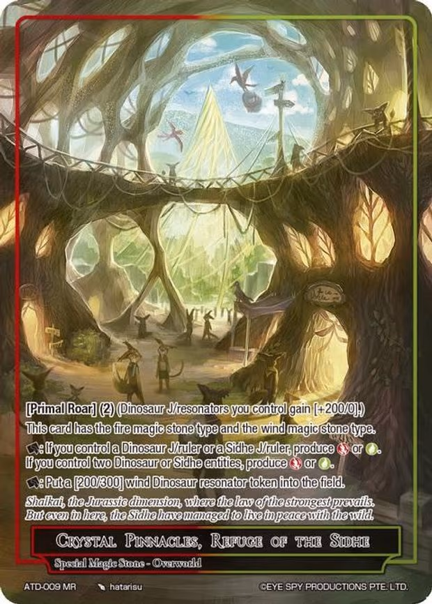 Crystal Pinnacles, Refuge of the Sidhe