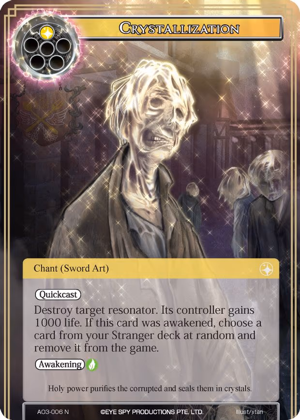 Crystallization - Normal (AO3-006)