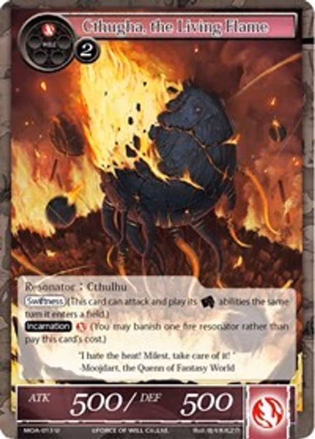 Cthugha, the Living Flame
