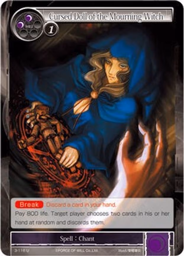 Cursed Doll of the Mourning Witch - Uncommon (3-116)