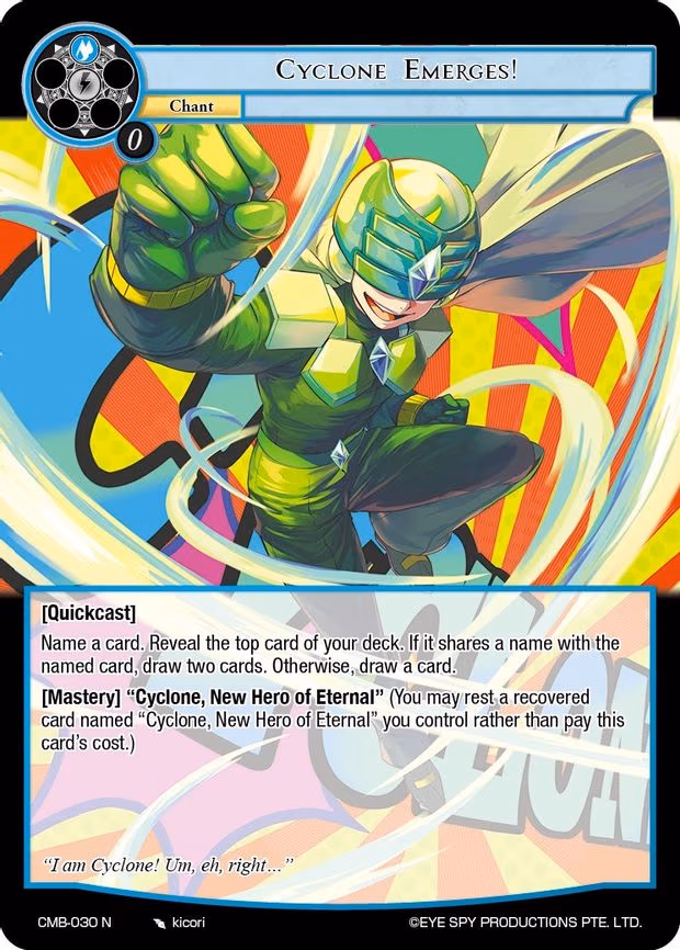 Cyclone Emerges! - Normal (CMB-030 N)