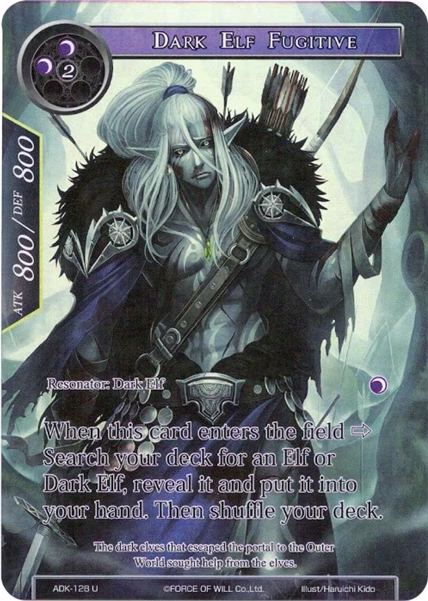 Dark Elf Fugitive - Uncommon (ADK-128)
