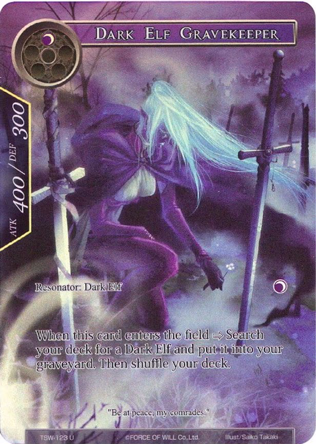 Dark Elf Gravekeeper - Uncommon (TSW-123)