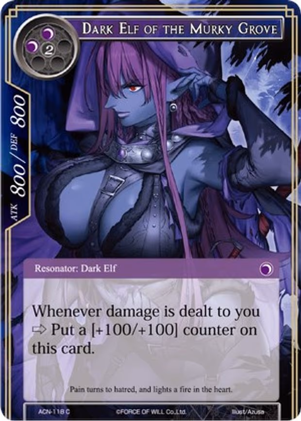 Dark Elf of the Murky Grove - Common (ACN-118)