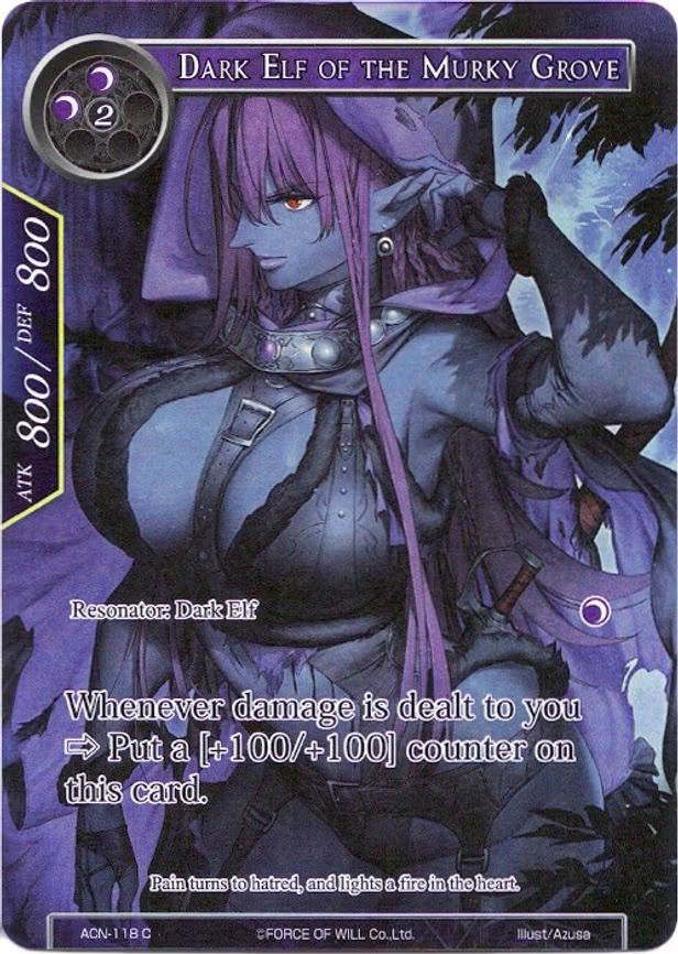 Dark Elf of the Murky Grove - Common (ACN-118)