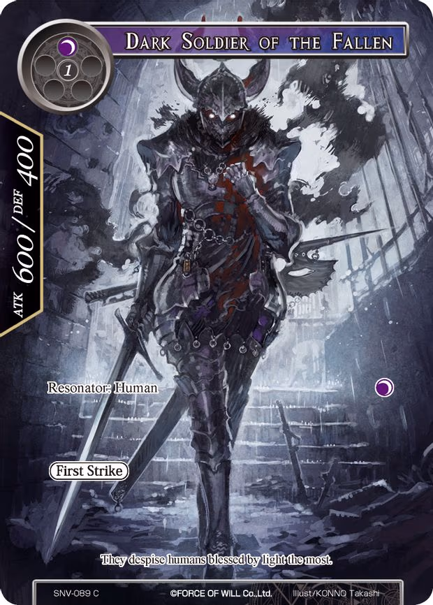 Dark Soldier of the Fallen - Common (SNV-089)