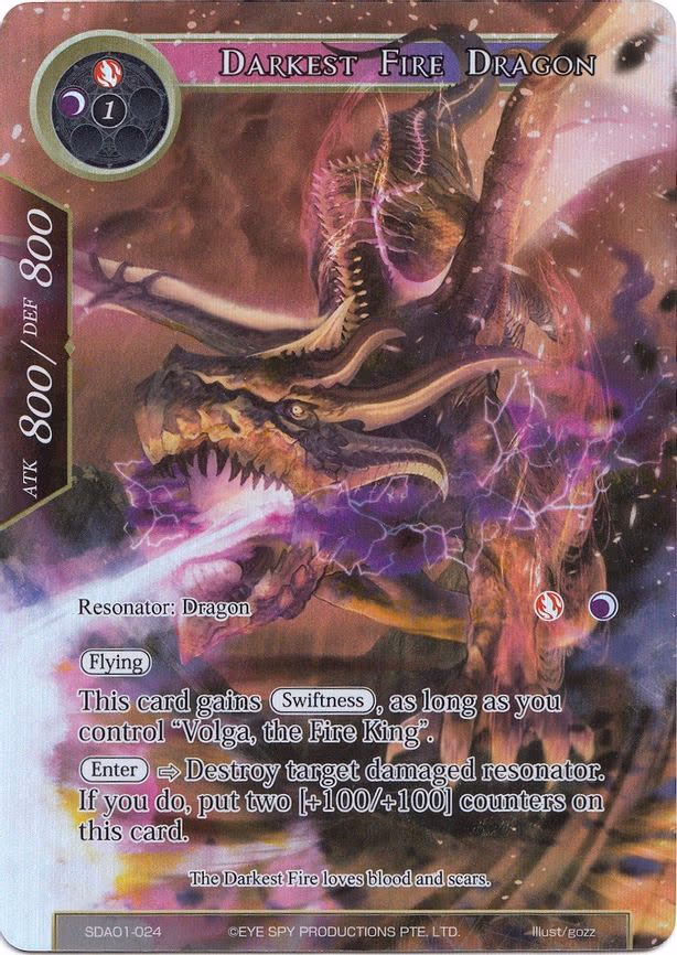 Darkest Fire Dragon