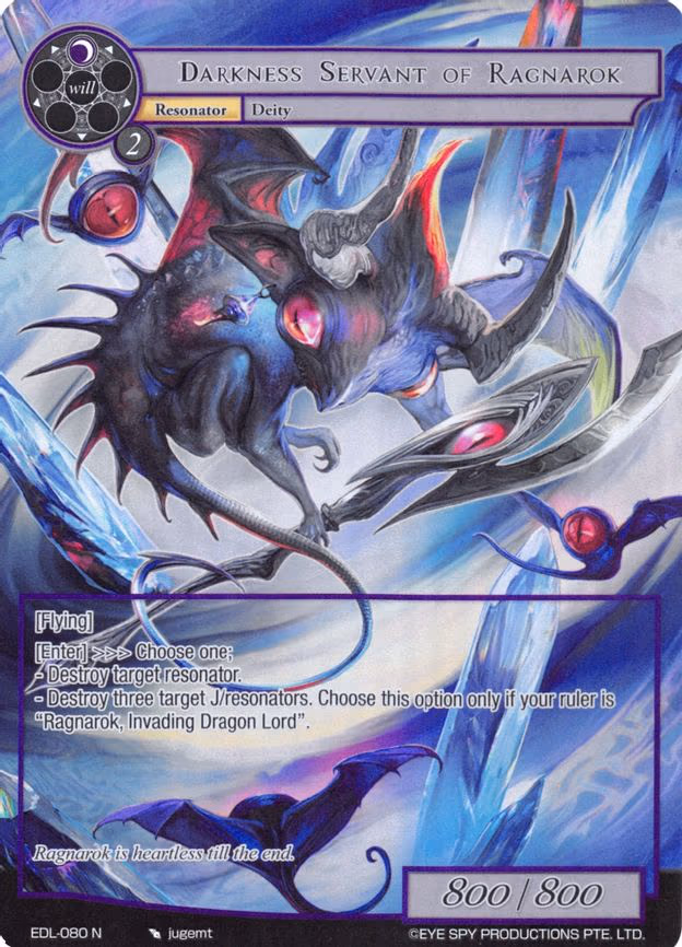 Darkness Servant of Ragnarok - Normal (EDL-080)