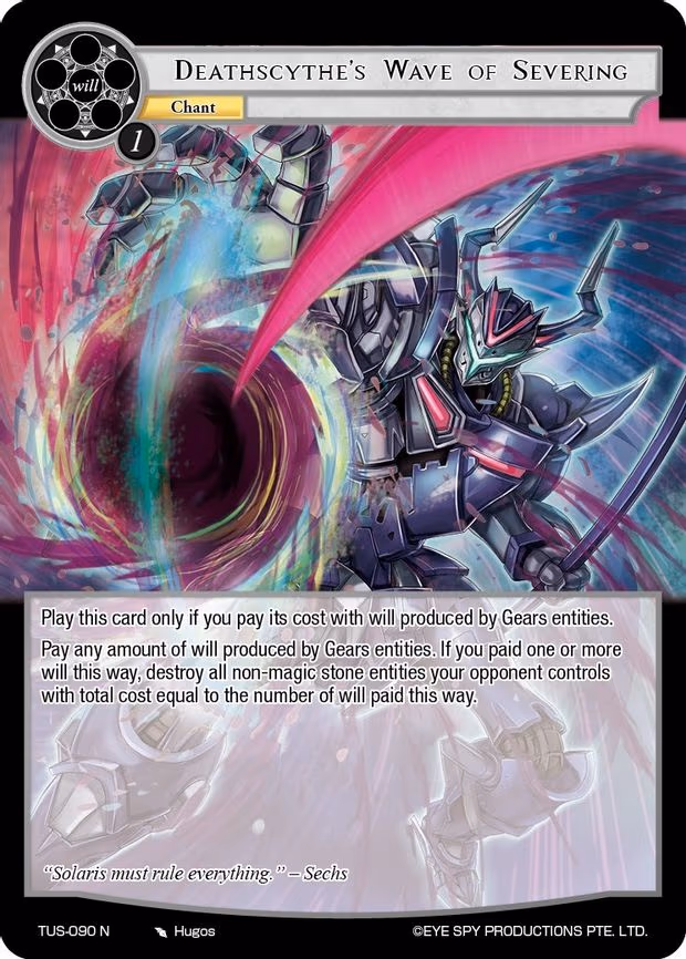 Deathscythe's Wave of Severing