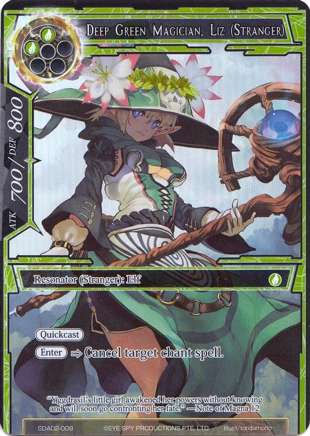 Deep Green Magician, Liz (Stranger)