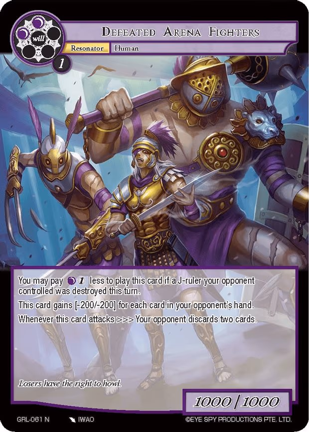 Defeated Arena Fighters - Normal (GRL-061)