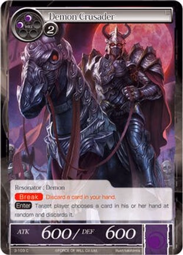 Demon Crusader - Common (3-103)