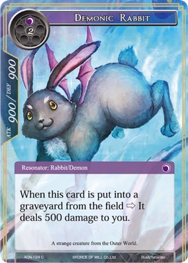 Demonic Rabbit - Common (ACN-124)