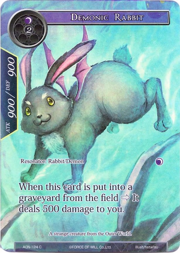 Demonic Rabbit - Common (ACN-124)
