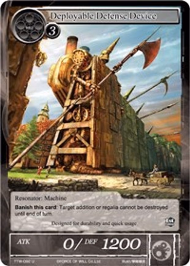 Deployable Defense Device - Uncommon (TTW-092)