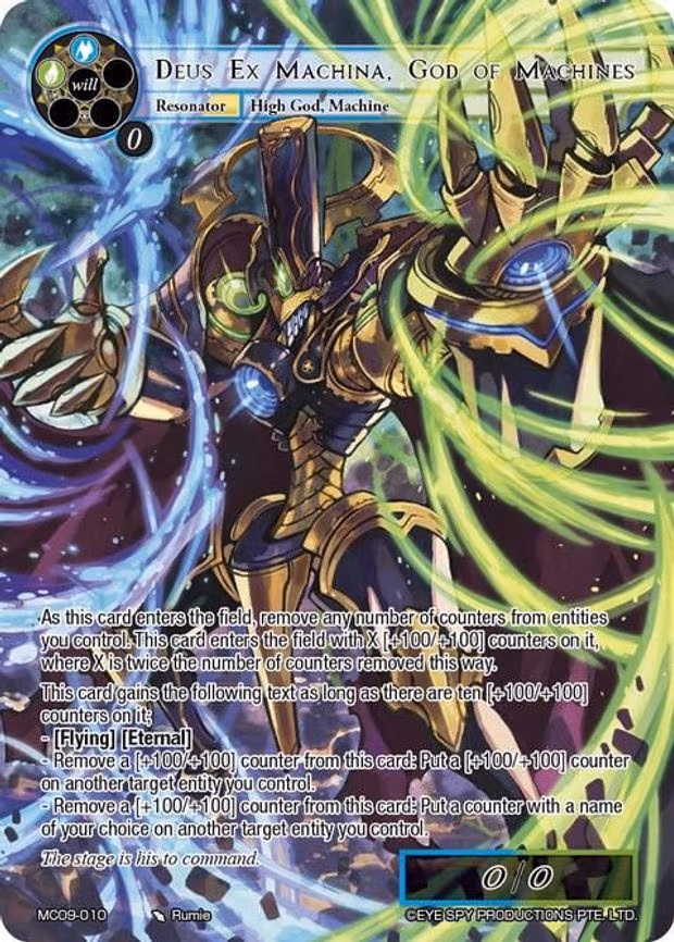 Deus Ex Machina, God of Machines