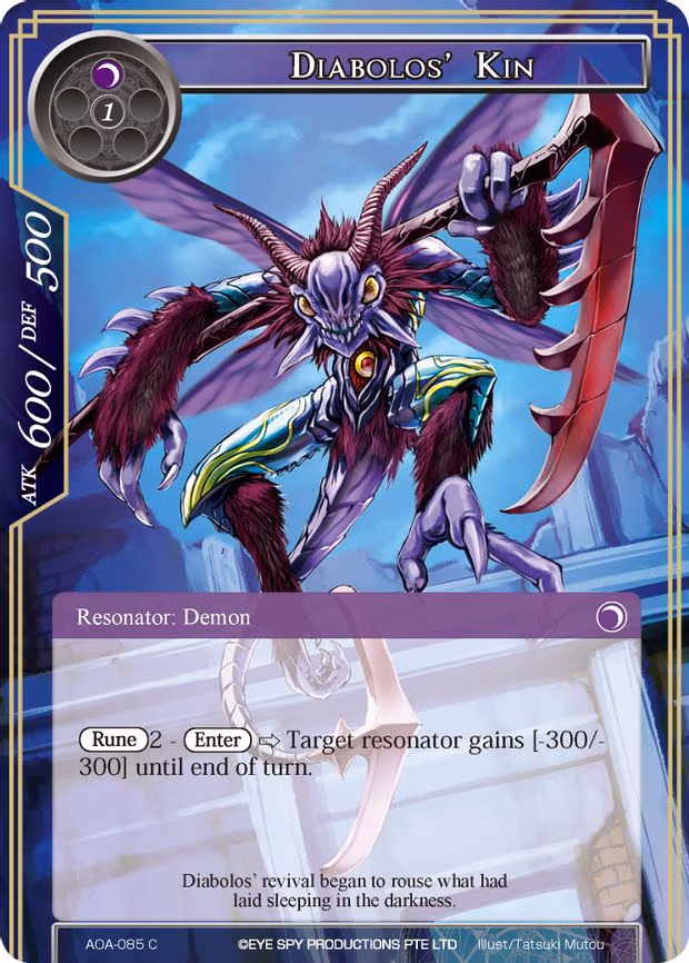 Diabolos' Kin - Common (AOA-085)