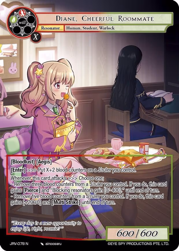 Diane, Cheerful Roomate - Normal (JRV-078 N)