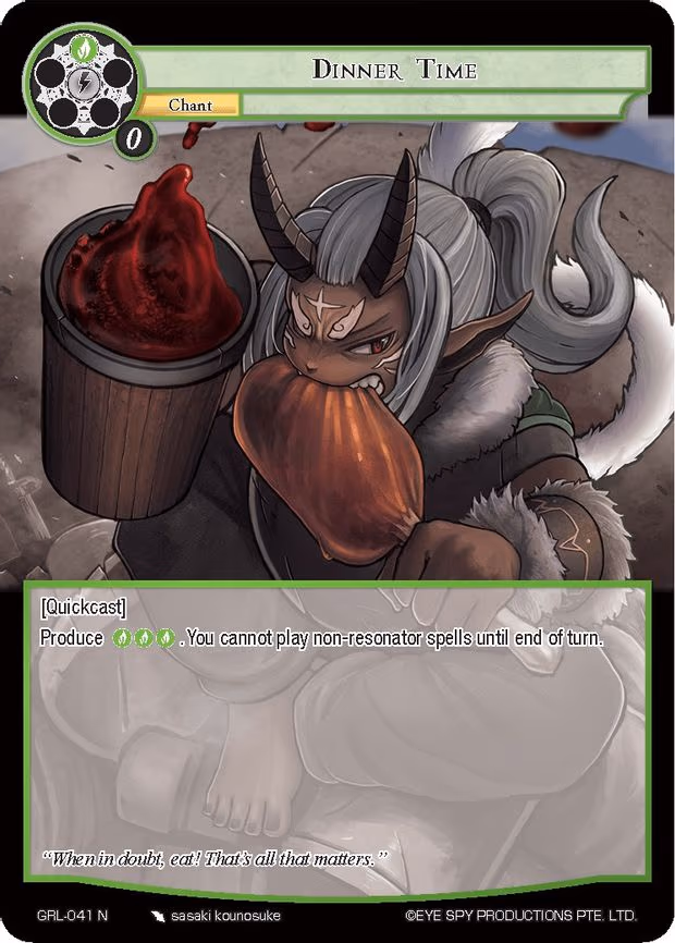 Dinner Time - Normal (GRL-041)