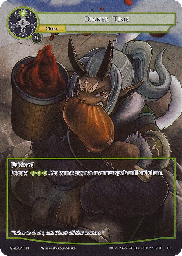 Dinner Time - Normal (GRL-041)