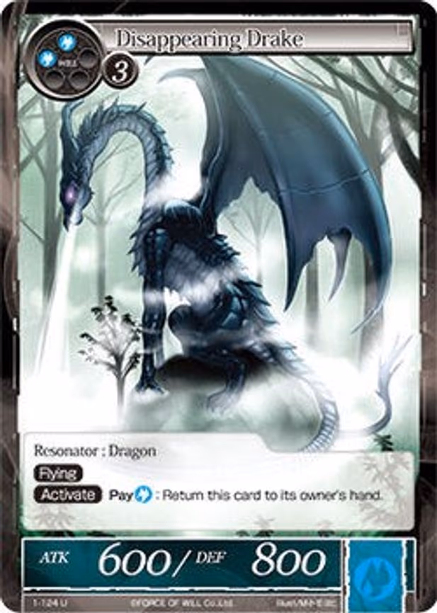 Disappearing Drake - Uncommon (1-124)