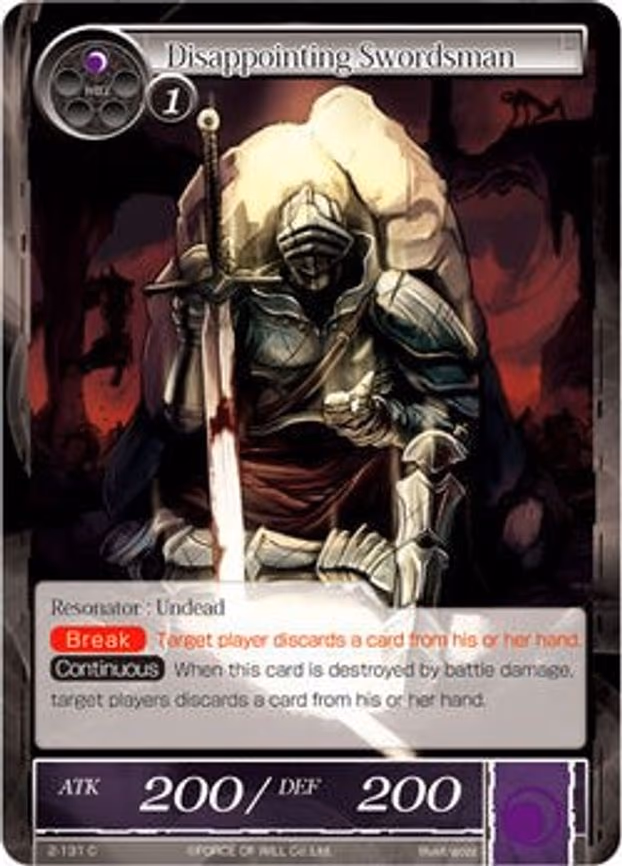 Disappointing Swordsman - Common (2-131)