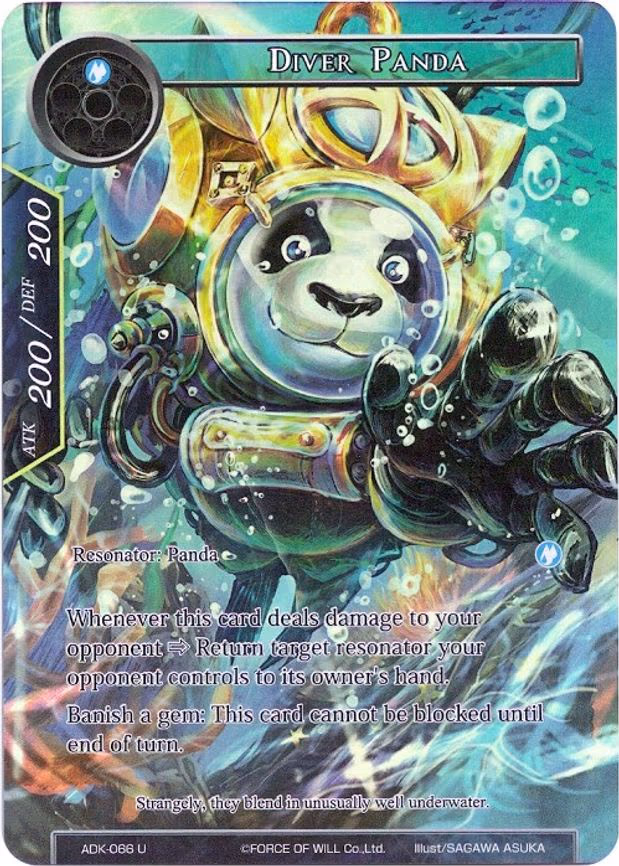 Diver Panda - Uncommon (ADK-066)
