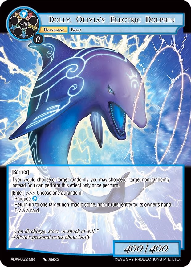 Dolly, Olivia's Electric Dolphin