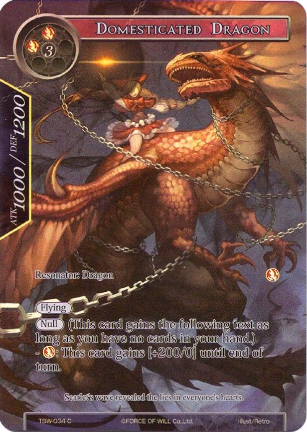 Domesticated Dragon - Common (TSW-034)