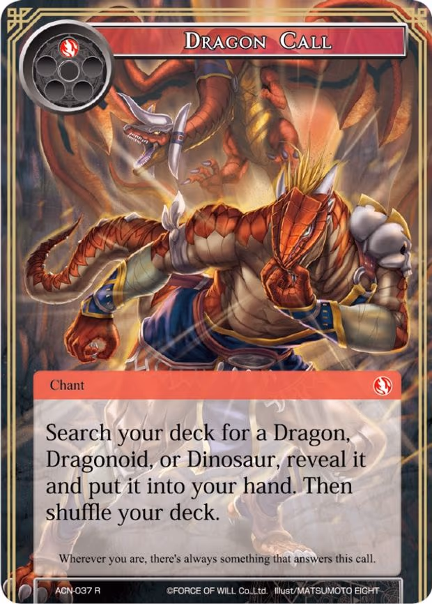 Dragon Call - Rare (ACN-037)