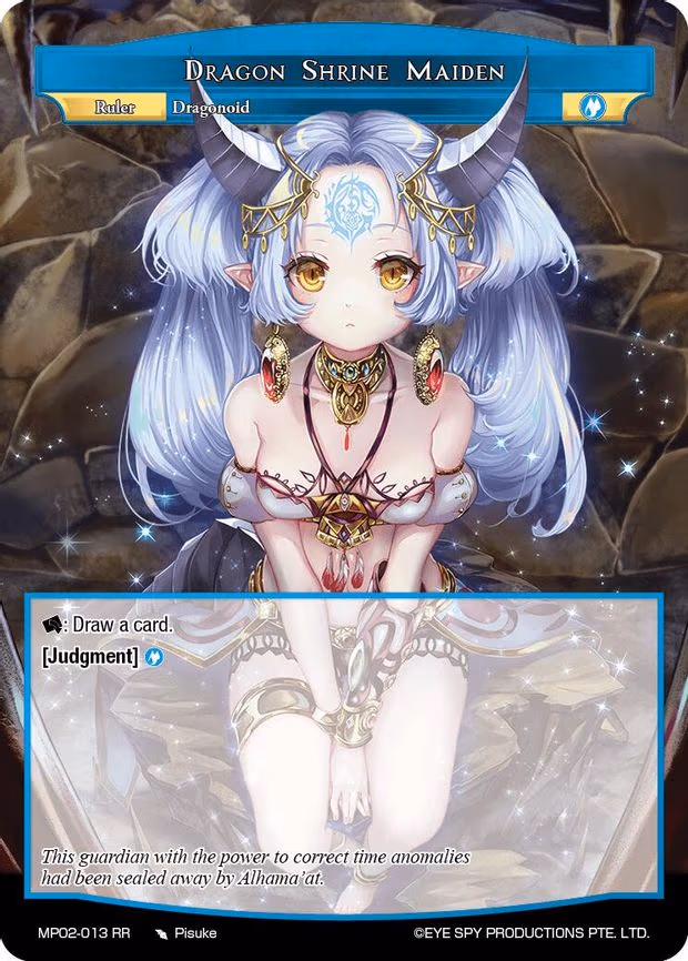Dragon Shrine Maiden // Flute, Time Altering Priestess