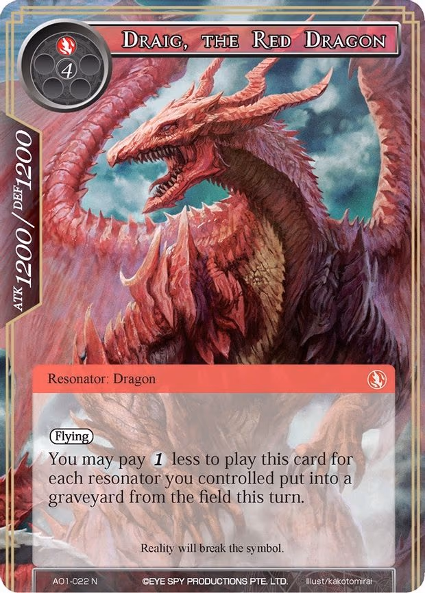 Draig, the Red Dragon