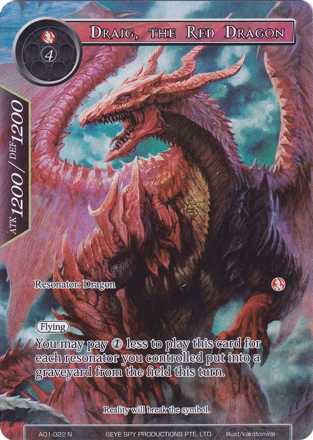 Draig, the Red Dragon
