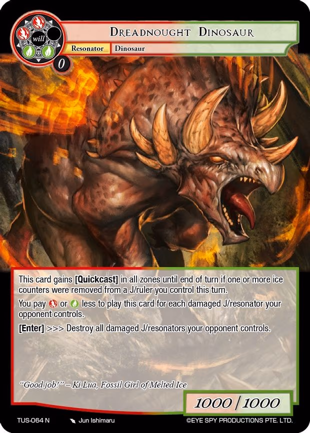 Dreadnought Dinosaur
