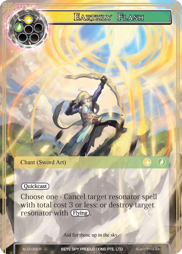 Earthly Flash - Rare (AO3-066)
