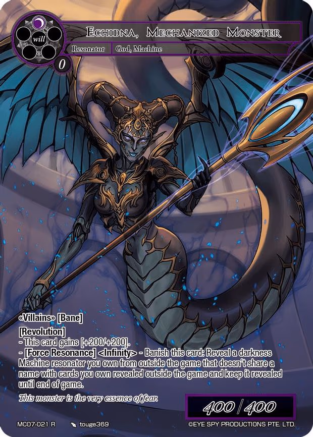 Echidna, Mechanized Monster
