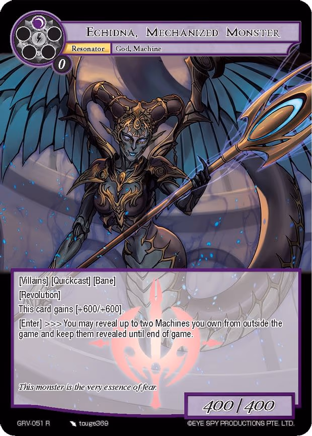Echidna, Mechanized Monster